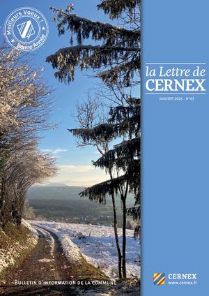 Lettre de Cernex 2026