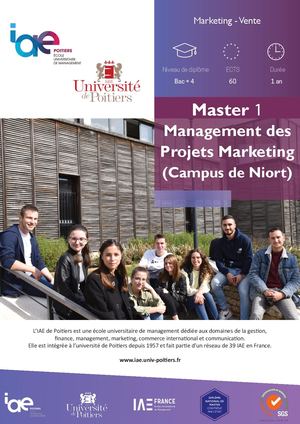 Plaquettes Marketing (Niort)