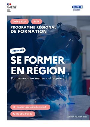Catalogue PRF 2024 Greta Lille Métropole