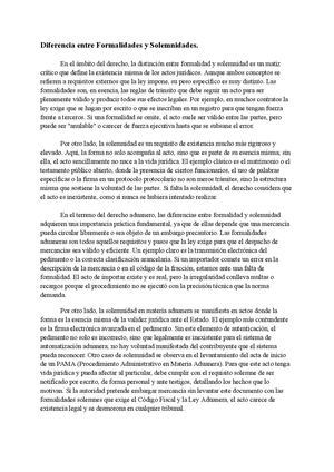 Diferencia Entre Formalidades Y Solemnidades