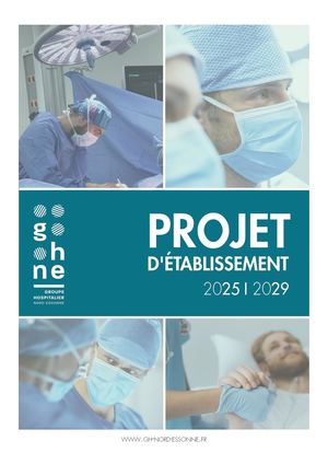 Projet d'établissement GHNE 2025/2029