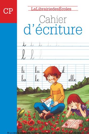 Cahier d'écriture CP