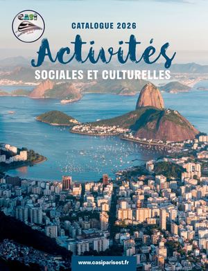 Catalogue des activités Casi Paris Est 2026