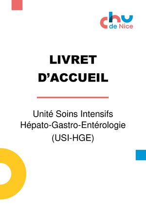 Calaméo - Livret Accueil Usi Hge