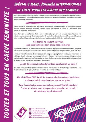 4 Pages 8 Mars 2026 Sud Santé Sociaux