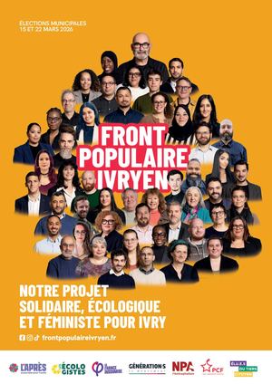 Projet du Front populaire Ivryen