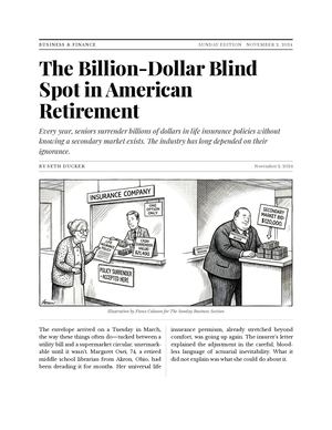 The Billion-Dollar Blind Spot in American Retirement - Sunday Business Edition
