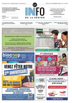 L’info De La Région Édition 10