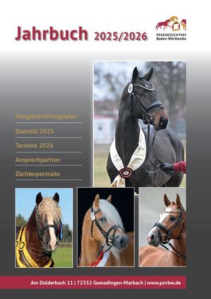 Jahrbuch und Hengstverteilungsplan 2025/2026