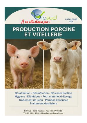 Catalogue BIOSUD 2026