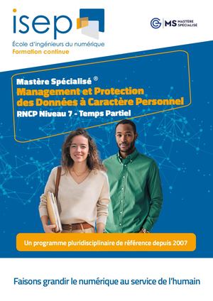 Le Mastère spécialisé Management et protection des données à caractère personnel