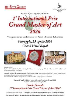 Invito International Prix Grand Master Of Art 2026