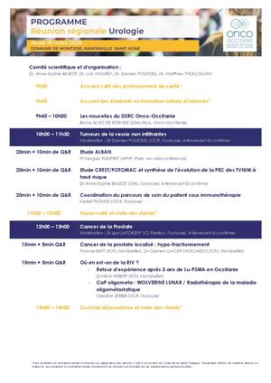Programme RR Urologie 2026