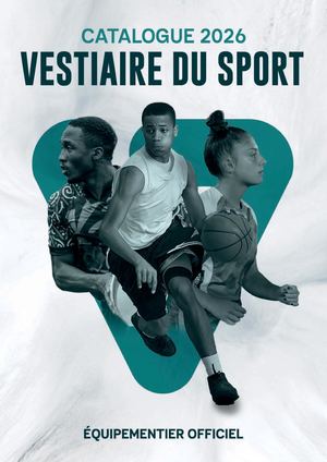Catalogue 2026 Vestiaire Du Sport