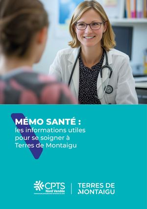 Mémo Santé 2026 - Terres de Montaigu
