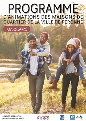 Programme Maisons De Quartier - Mars 2026