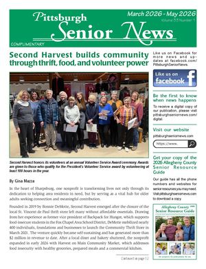 March - May 2026 Pittsburgh Senior News