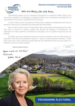 Programme Agissonsensemblepoursaintrémy