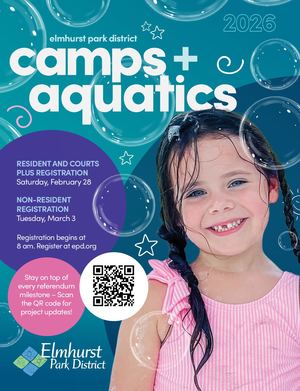 Elmhurst Park District Summer Camps and Aquatics Brochure 2026