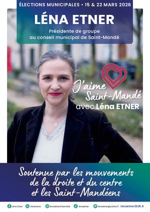 Programme J'aime St Mandé avec Léna ETNER 2026