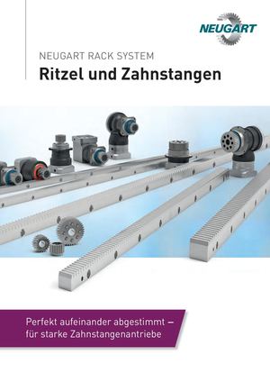 Neugart Rack Calaméo - Ritzel-Zahnstange Produktkatalog