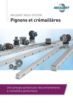 Catalogue de Produits Pignon-Crémaillère