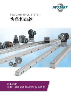 小齿轮齿条产品目录