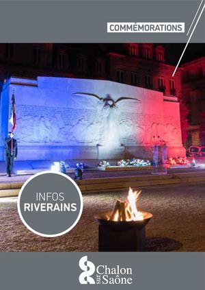 INFOS RIVERAINS - COMMEMORATIONS