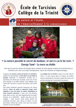 Prix Etincelle 2026 - Groupe Scolaire Tarcicius Trinite Clotilde Poujade