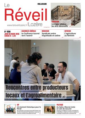 Le Réveil Lozère du jeudi 5 mars 2026