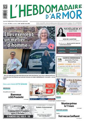L'Hebdomadaire d'Armor n°3738 du samedi 7 mars 2026