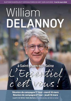 Programme - William Delannoy 2026