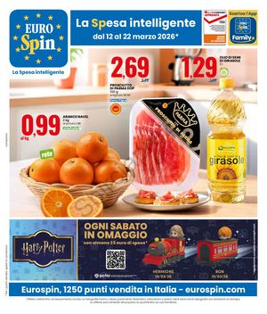 Volantino Eurospin Dal 12 Al 22 Marzo 2026