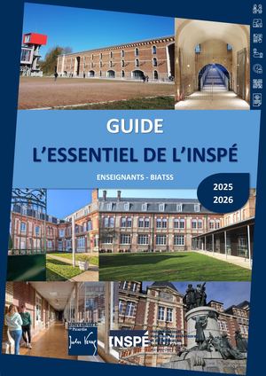 Guide L'essentiel de l'INSPÉ 2025 2026 V1