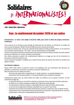 2026 03 #148 Bulletin Iran