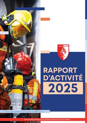 Rapport d'activité du SDIS de la Vendée - 2025