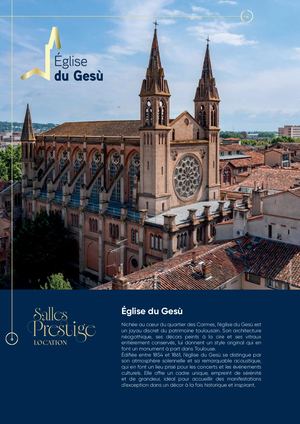 Fiche Salle Prestige Eglise Gesu
