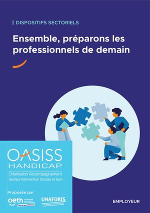 Plaquette Oasiss Handicap - employeur