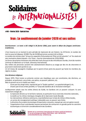 2026 03 #148 Bulletin Iran