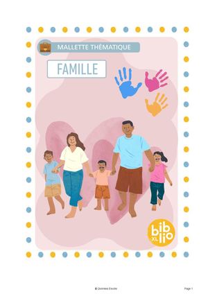 Mallette Thématique Famille