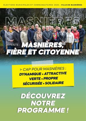 Programme Masnières, Fière Et Citoyenne