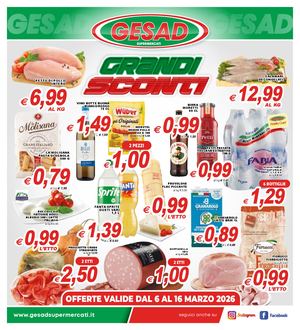 VOLANTINO OFFERTE GESAD