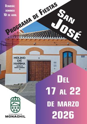 Programa Fiestas San José 2026