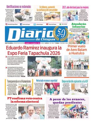 Portada, Viernes 6 De Marzo De 2026