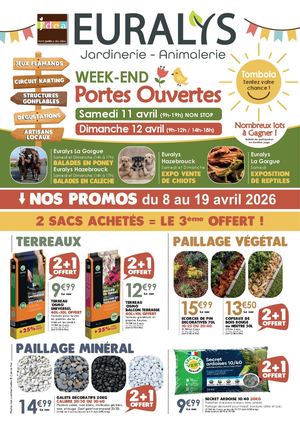 PROMOS PORTES OUVERTES EURALYS AVRIL 2026