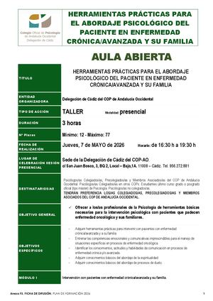 2026 03 05 Id 1098 Ficha Aula Abierta Taller Enfermedad Crónica