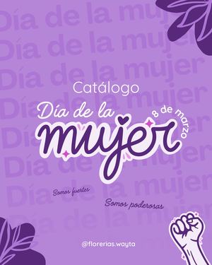 Catálogo Día De La Mujer 2026