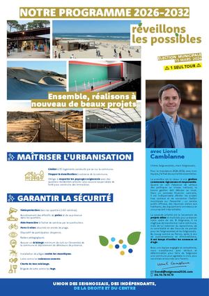 Programme 2026 Réveillons les possibles