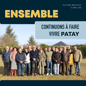 Ensemble, Continuons À Faire Vivre Patay | Programme 2026
