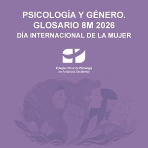 Glosario 8M 2026 Psicología y Género